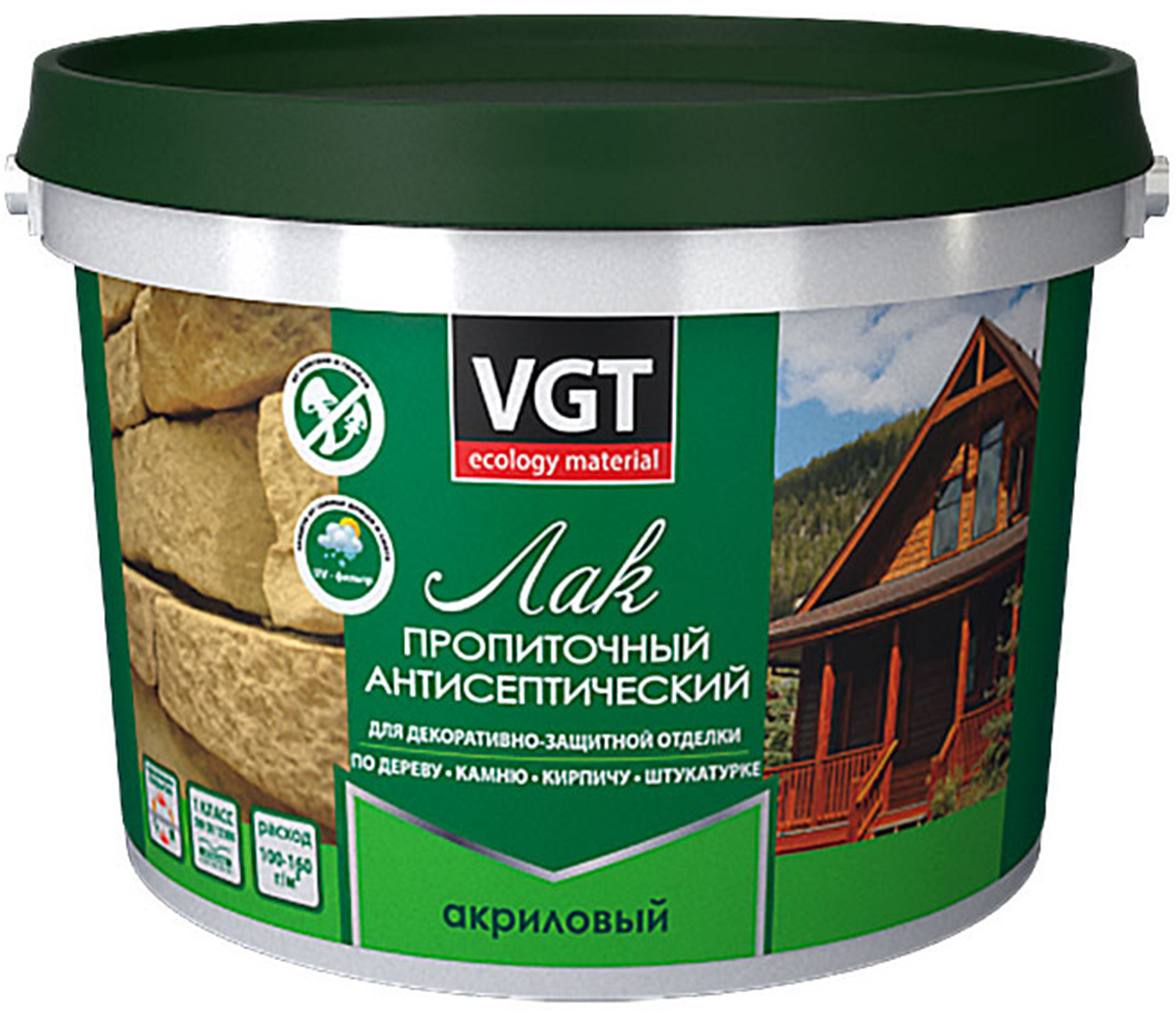 91095674 Лак пропиточный антисептический 45628 махагон 12.5 л STLM-0481910 VGT