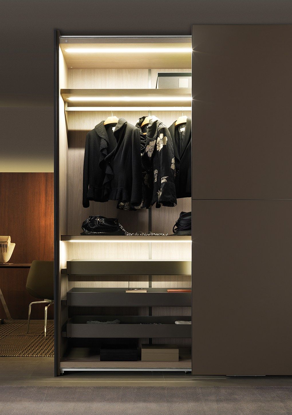 Шкаф из травленого стекла с раздвижными дверями MisuraEmme FIRST ARCH-00046882 - Вид №2