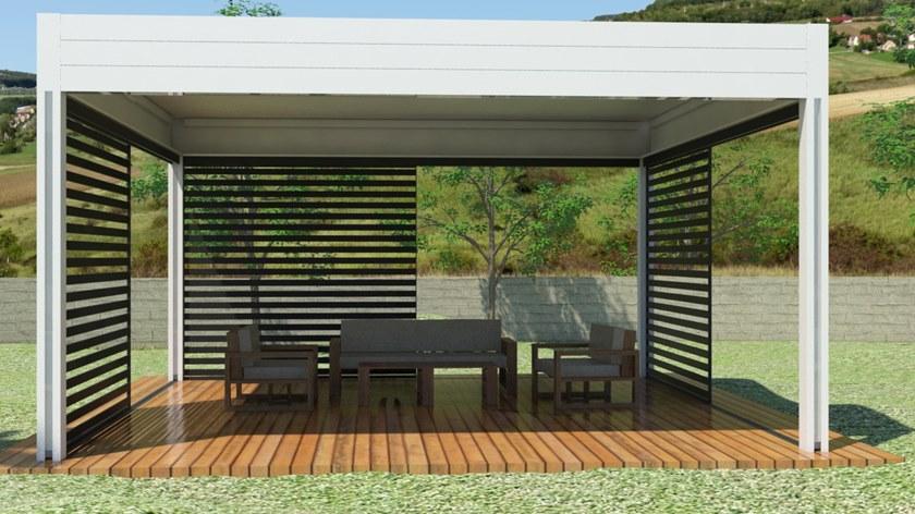 PACUR Раздвижные солнцезащитные ставни  S30-50  - Вид №6