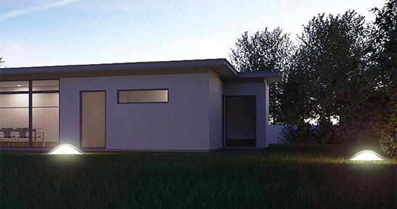 PANZERI Напольный светодиодный торшер из алюминия Lampyris sun-id-1443873 - Вид №3