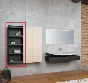 Шкаф пенал Santino 01052  Словения