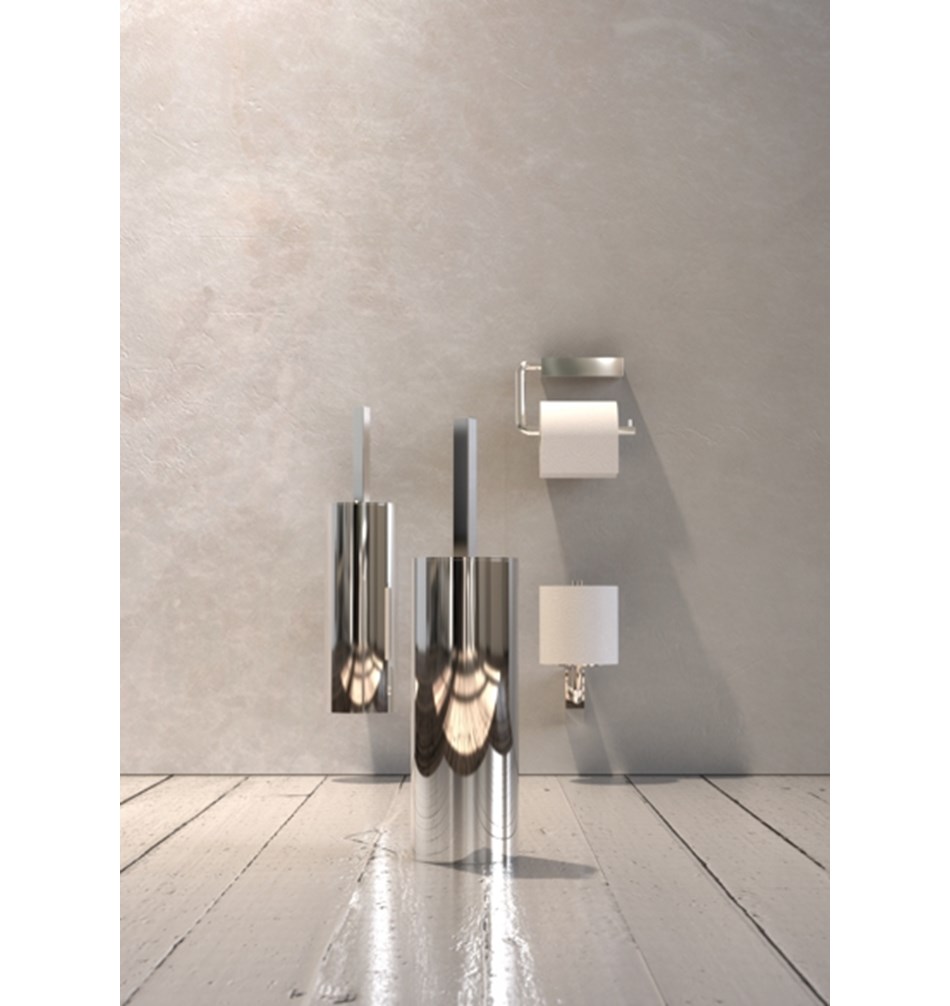 FROST Держатель туалетной бумаги 3 » полированный Алюминий Полированный хром Q301414525  - Вид №7