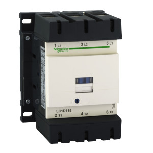 LC1D115B7 Контактор LC1D 3P 115А 440/24В AC 59кВт Schneider Electric TeSys
