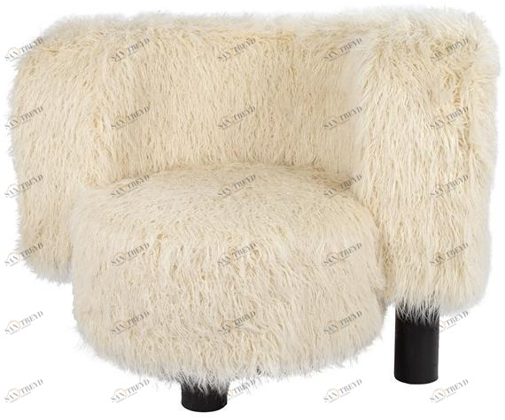 pulpo Кресло из искусственного меха с подлокотниками Kaboom + oooh + pow + wham sun-id-1379493