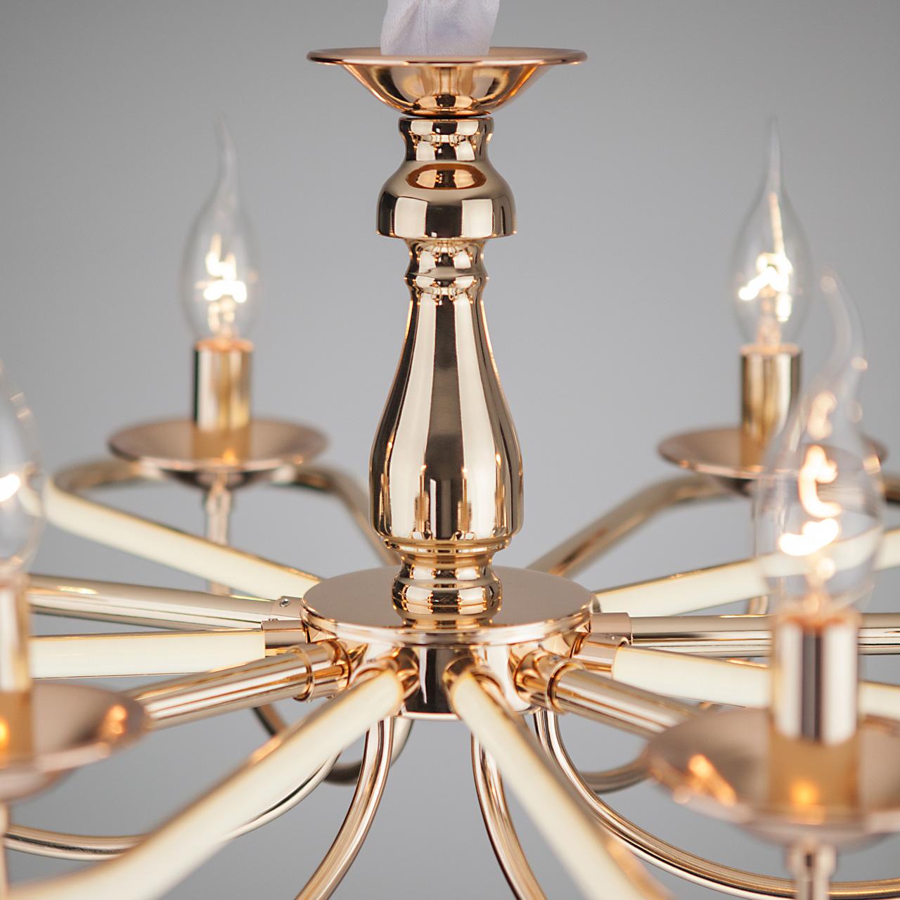 Подвесная люстра Bogates Phobos 421/6 BOGATES ДИЗАЙНЕРСКИЕ, PHOBOS 186891 Золотой  - Вид №3