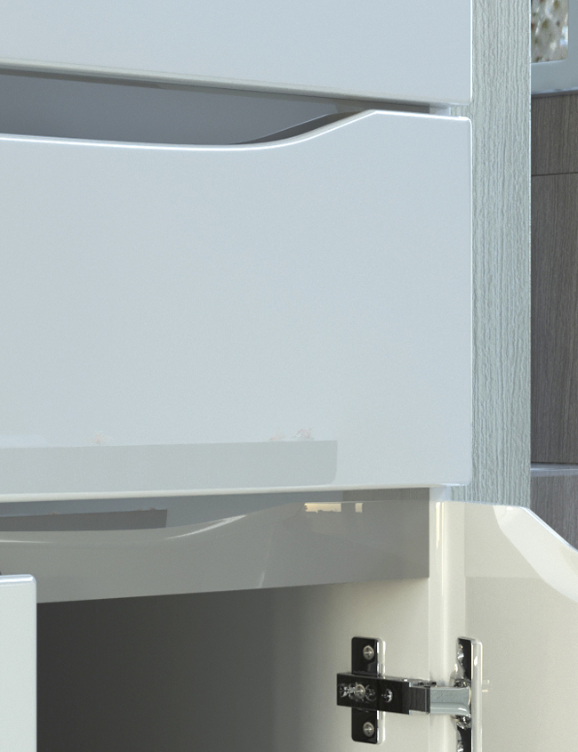 Тумба Minor 1-600 (VGA)600⨉460⨉830 мм белый Santreyd sun-id-665365 - Вид №3