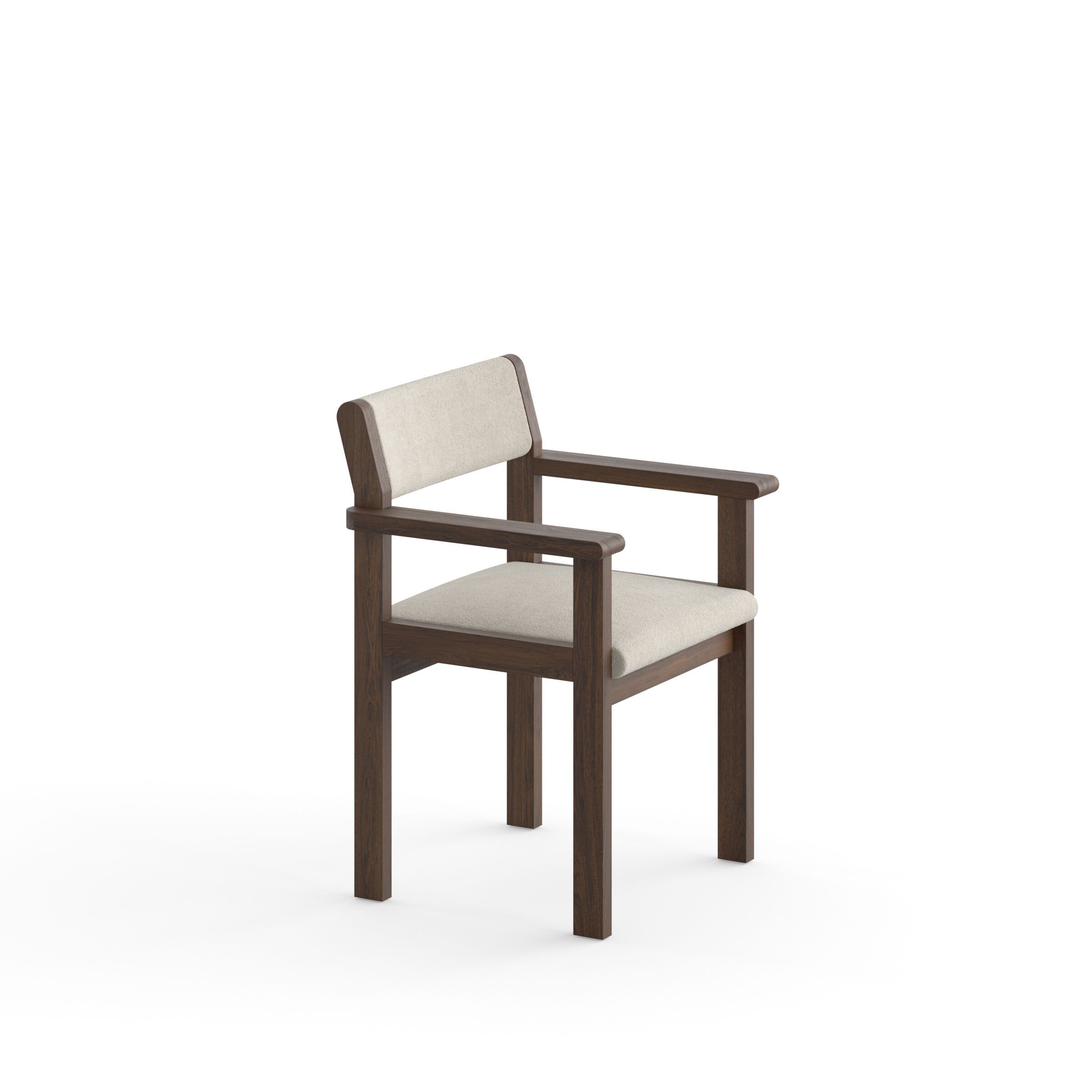 Мягкий стул из массива дерева с подлокотниками e15 ALDE ARCH-00041348 - Вид №12