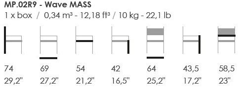 Fenabel Кресло из ткани с подлокотниками Wave sun-id-1502549 - Вид №4