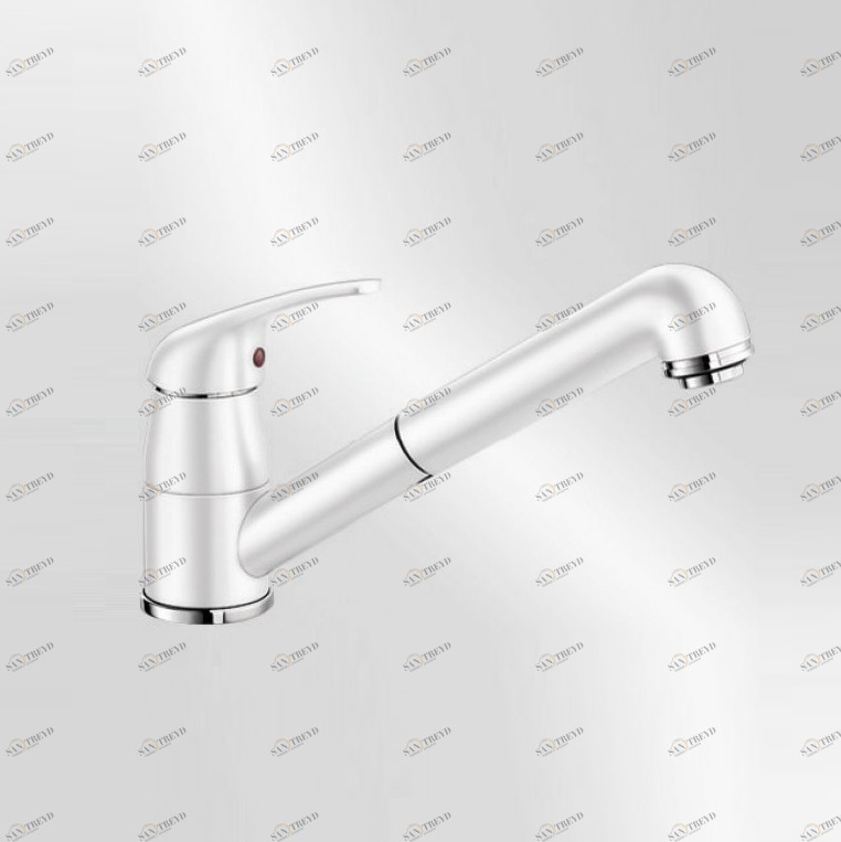 Смеситель для кухни DARAS с выдвижным изливом 524193 BLANCO