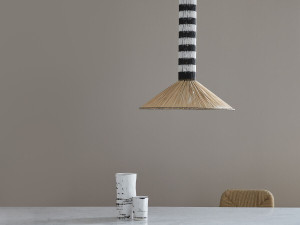 Веревка ручной работы светодиодный подвесной светильник