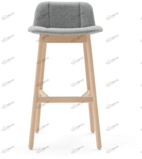 Billiani Табурет из ткани и бука Hippy 639