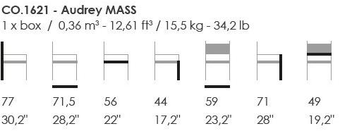 Fenabel Вращающееся кресло из ткани Audrey sun-id-1446363 - Вид №5