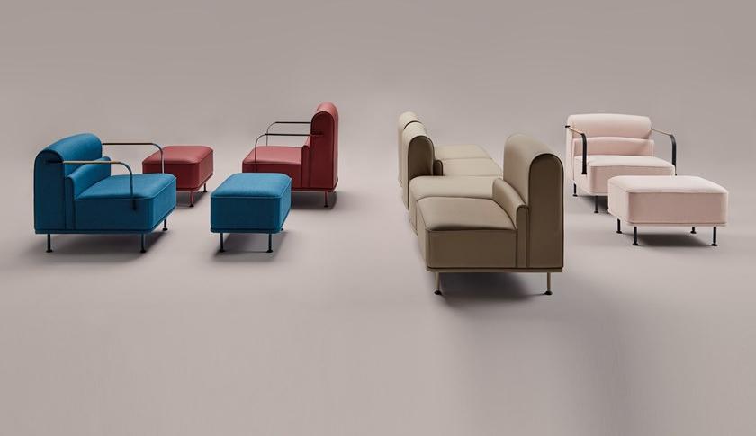 Mobboli Модульное кресло из ткани Alpe sun-id-1487648 - Вид №4