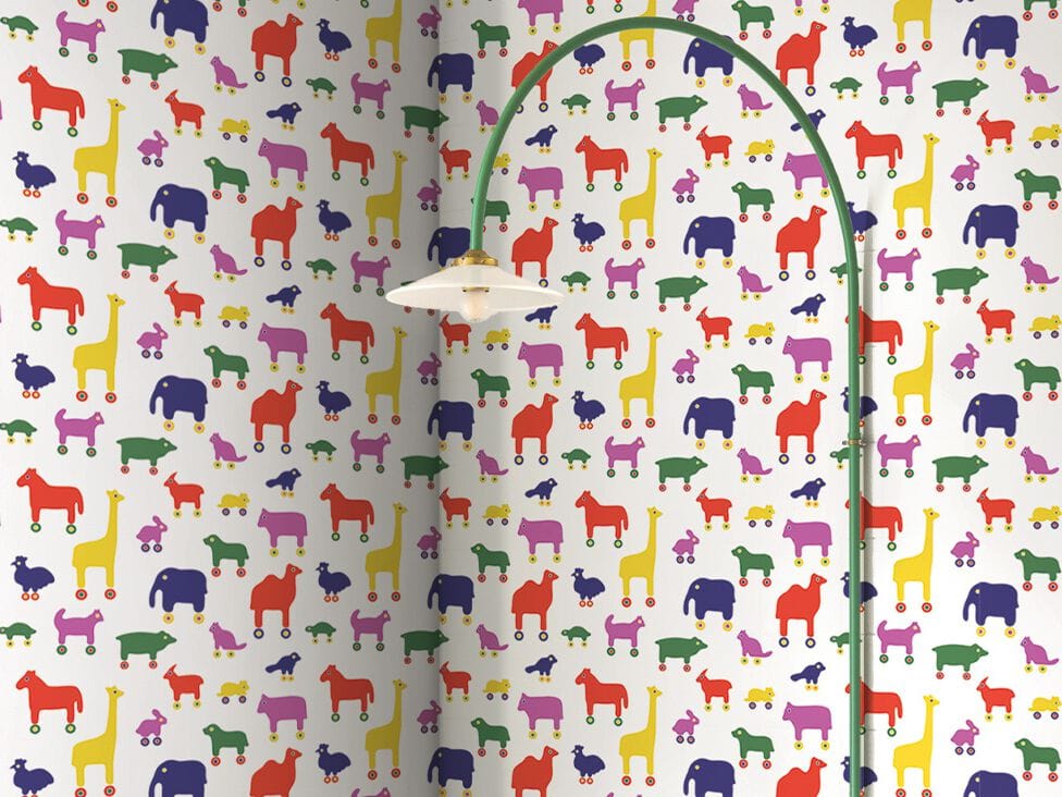 Нетканые обои с рисунком Jannelli&Volpi MARIMEKKO VOL. 7 ARCH-00129868 - Вид №1