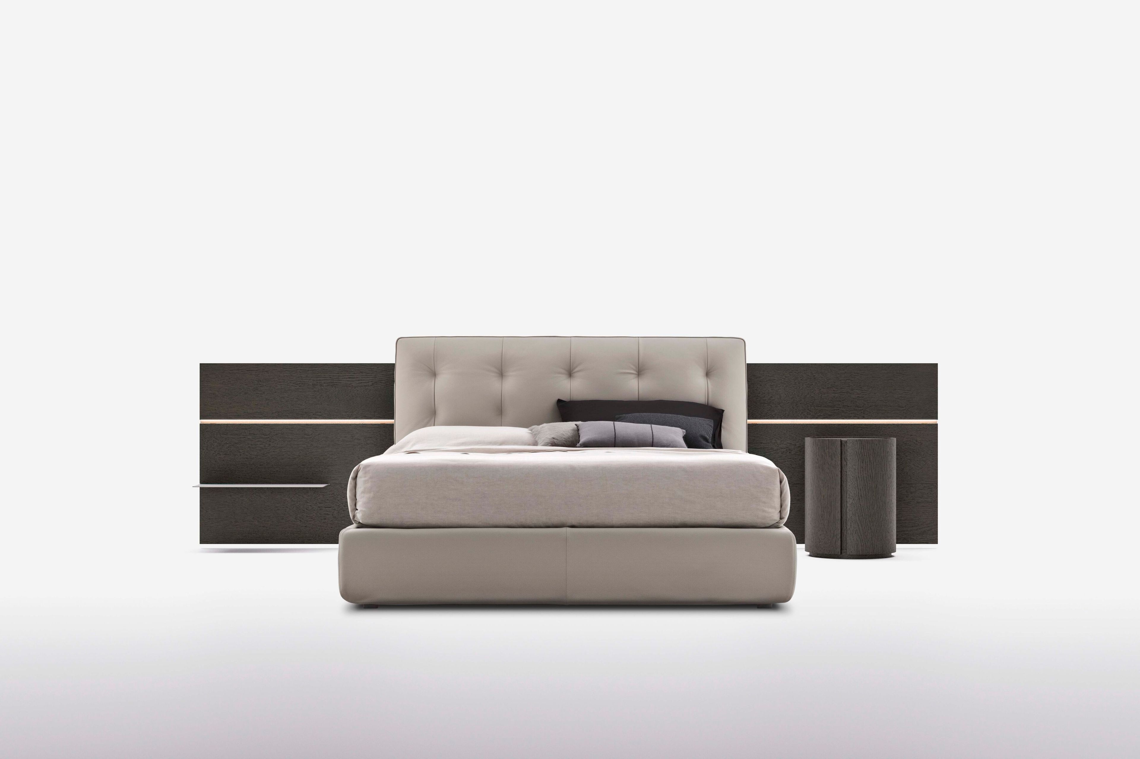 Высокое изголовье для двуспальной кровати со встроенными тумбочками Alf DaFrè SUITE SYSTEM 2 ARCH-00143538 - Вид №41