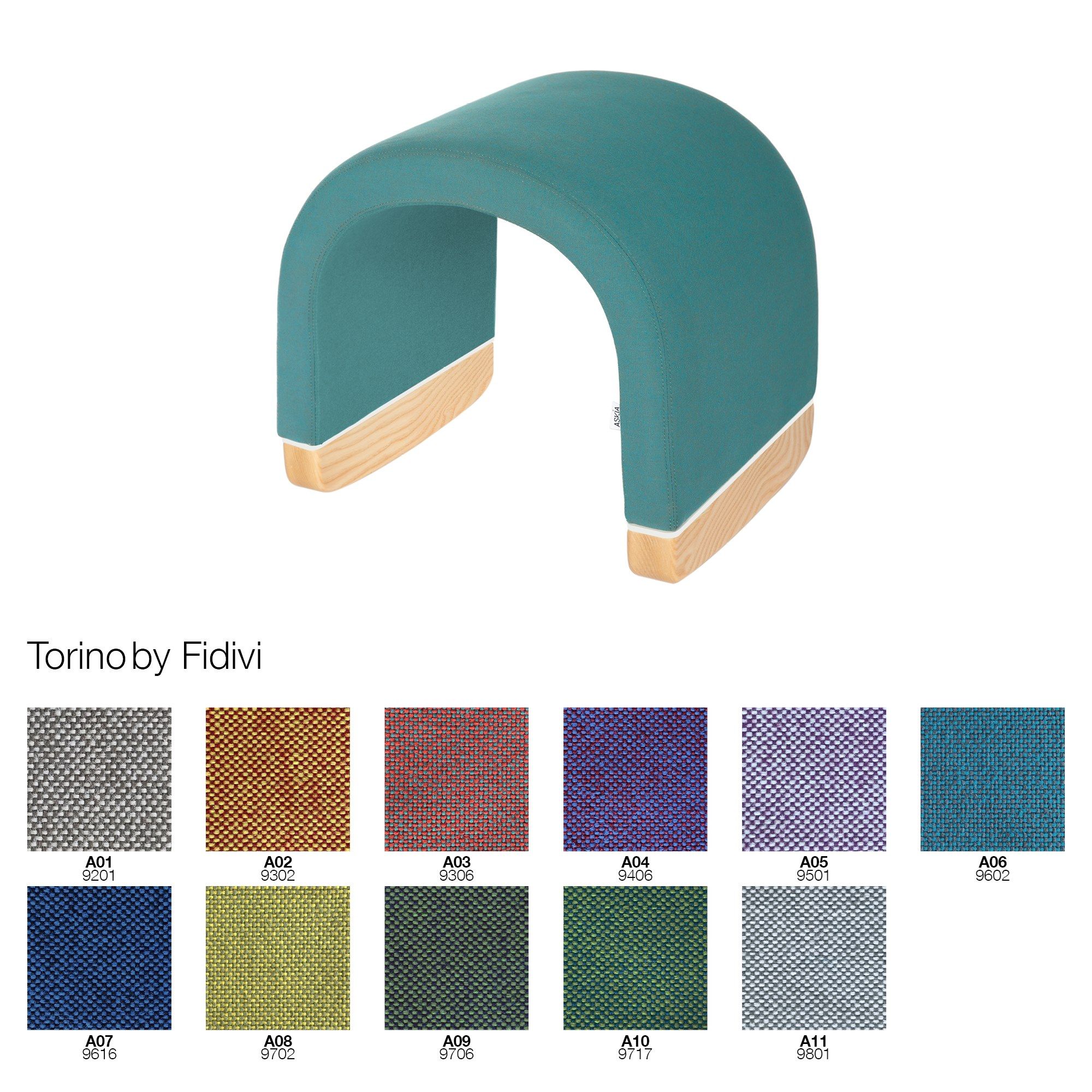 Низкая ткань мягкий стул Askia NOMAD ARCH-00032313 - Вид №17