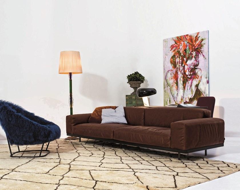 arflex Мягкий 4-х местный кожаный диван Naviglio sun-id-1439559 - Вид №5