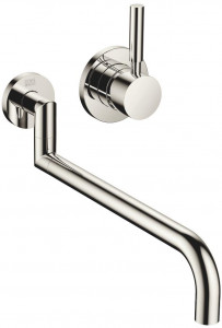 36881625-08 Смеситель настенный с отдельными розетками - платина Dornbracht Meta.02