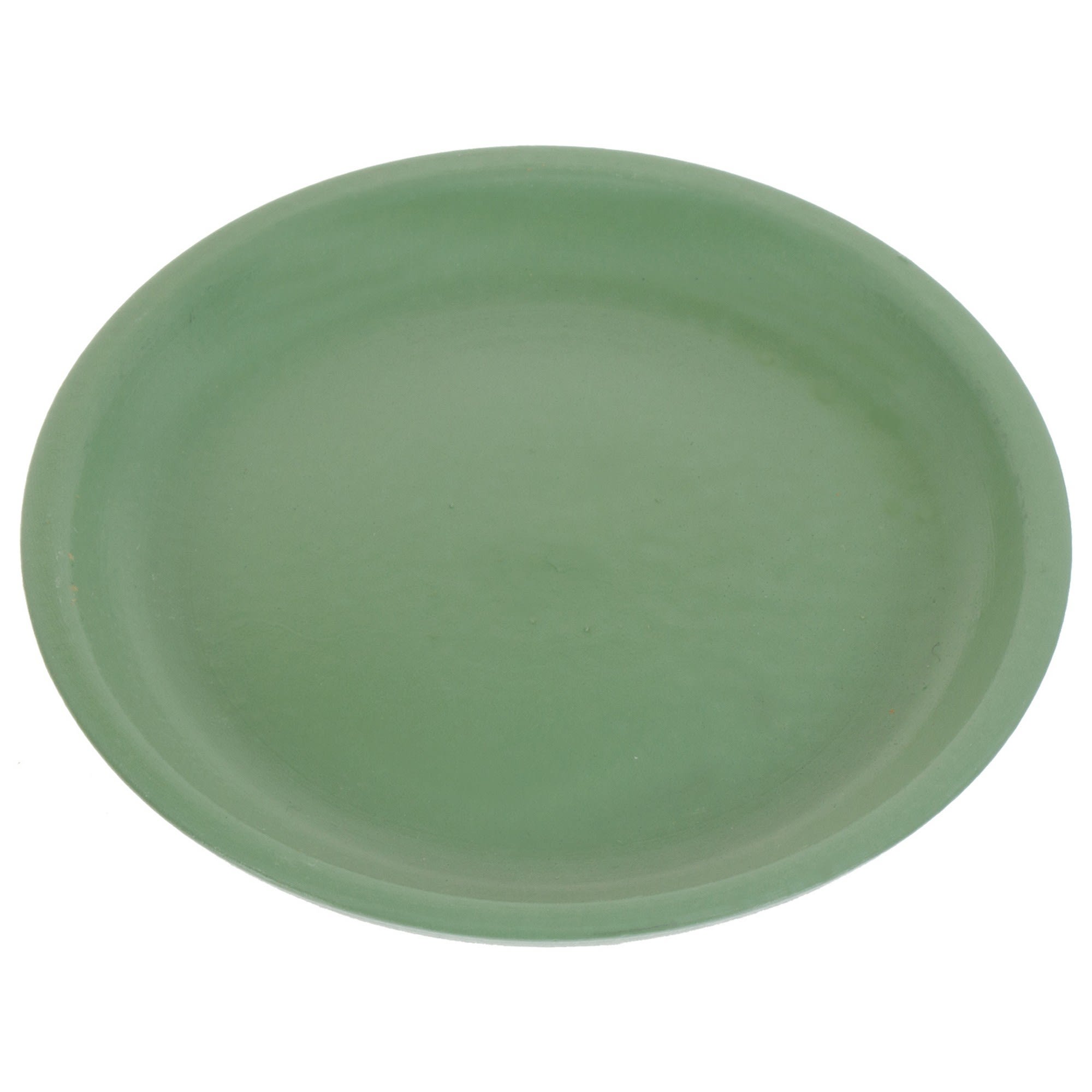 18875892 Горшок цветочный ø15 h13.5 см v1.5 л керамика зелёный Колор гейм Santreyd  - Вид №2