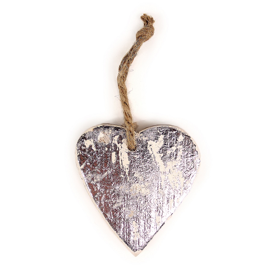 Украшения подвесные Silver Stars/Trees/Hearts, деревянные, в подарочной коробке, 24 шт Enjoyme ENNY0012 - Вид №7