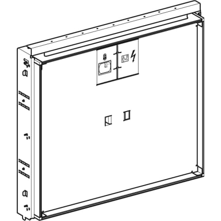 GEBERIT 461.453.00.1 Монтажная коробка Geberit GIS для зеркального шкафа Geberit ONE  - Вид №1