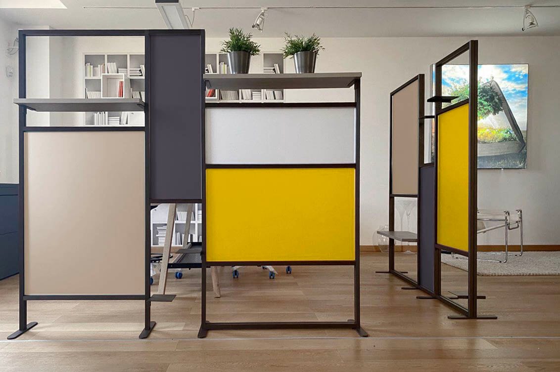 Алюминиевая отдельно стоящая офисная перегородка STUDIO T InUno ARCH-00122975 - Вид №4