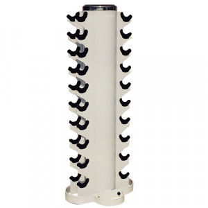 HJ00036 Aerofit hj00036 стойка для хромированных гантелей, 10 пар AeroFIT