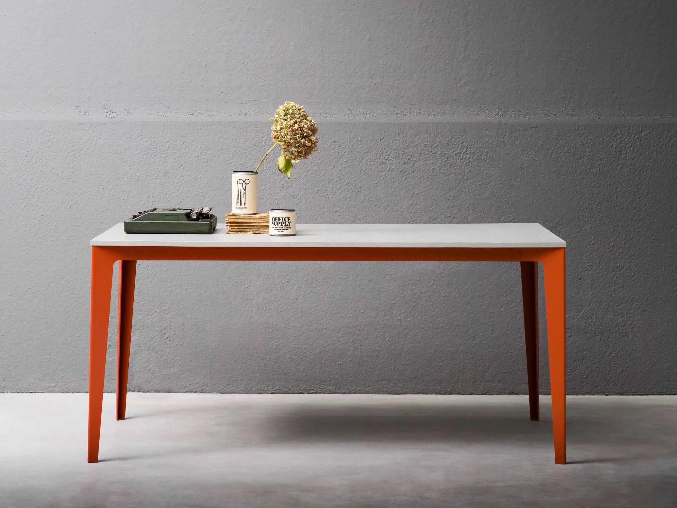 Металлический прямоугольный выдвижной стол с керамическим верхом Alf DaFrè JAG ARCH-00083946 - Вид №5