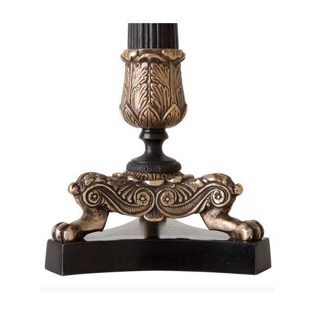Подсвечник металлический бронзовый Perignon от Eichholtz EICHHOLTZ EICHHOLTZ 060300 Золото;черный  - Вид №1