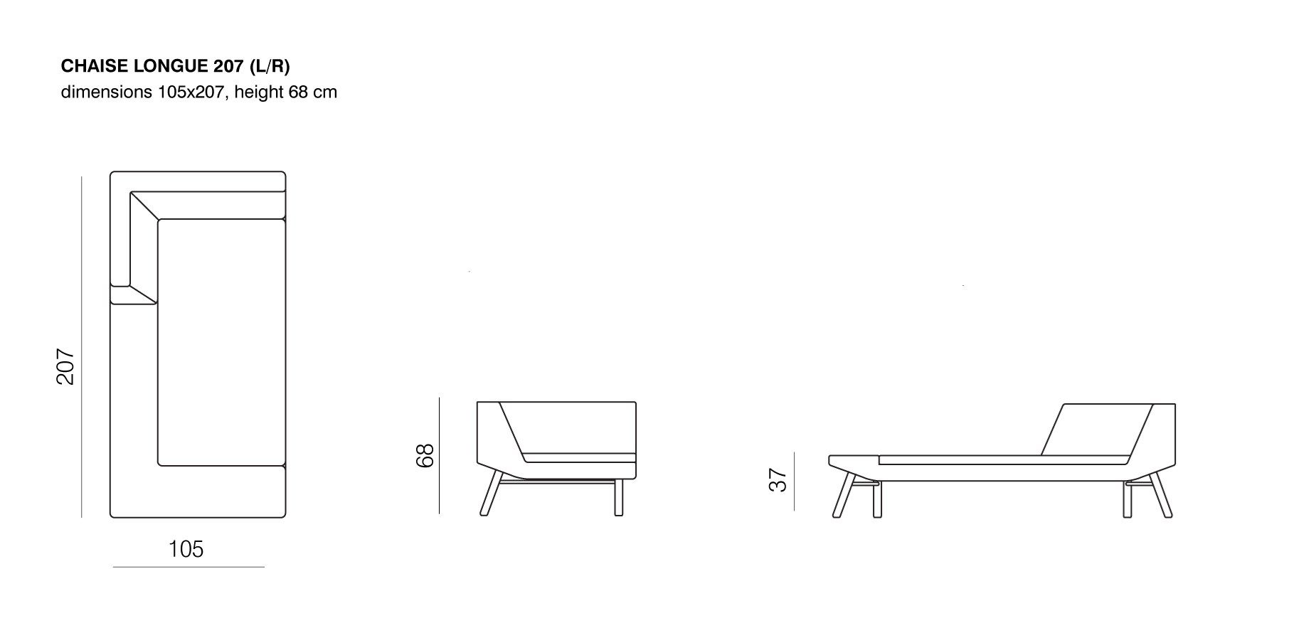 Съемная ткань Dormeuse prostoria Комбайн ARCH-00068449 - Вид №5