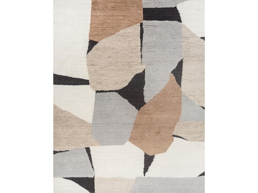 Прямоугольный ковер ручной работы из шерсти Jaipur Rugs Zuri ARCH-00059012