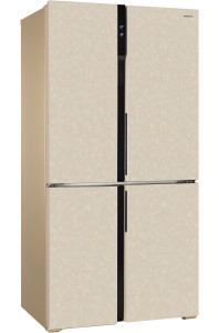 9901137 Холодильник многодверный   HIBERG RFQ-500DX NFYm inverter бежевый