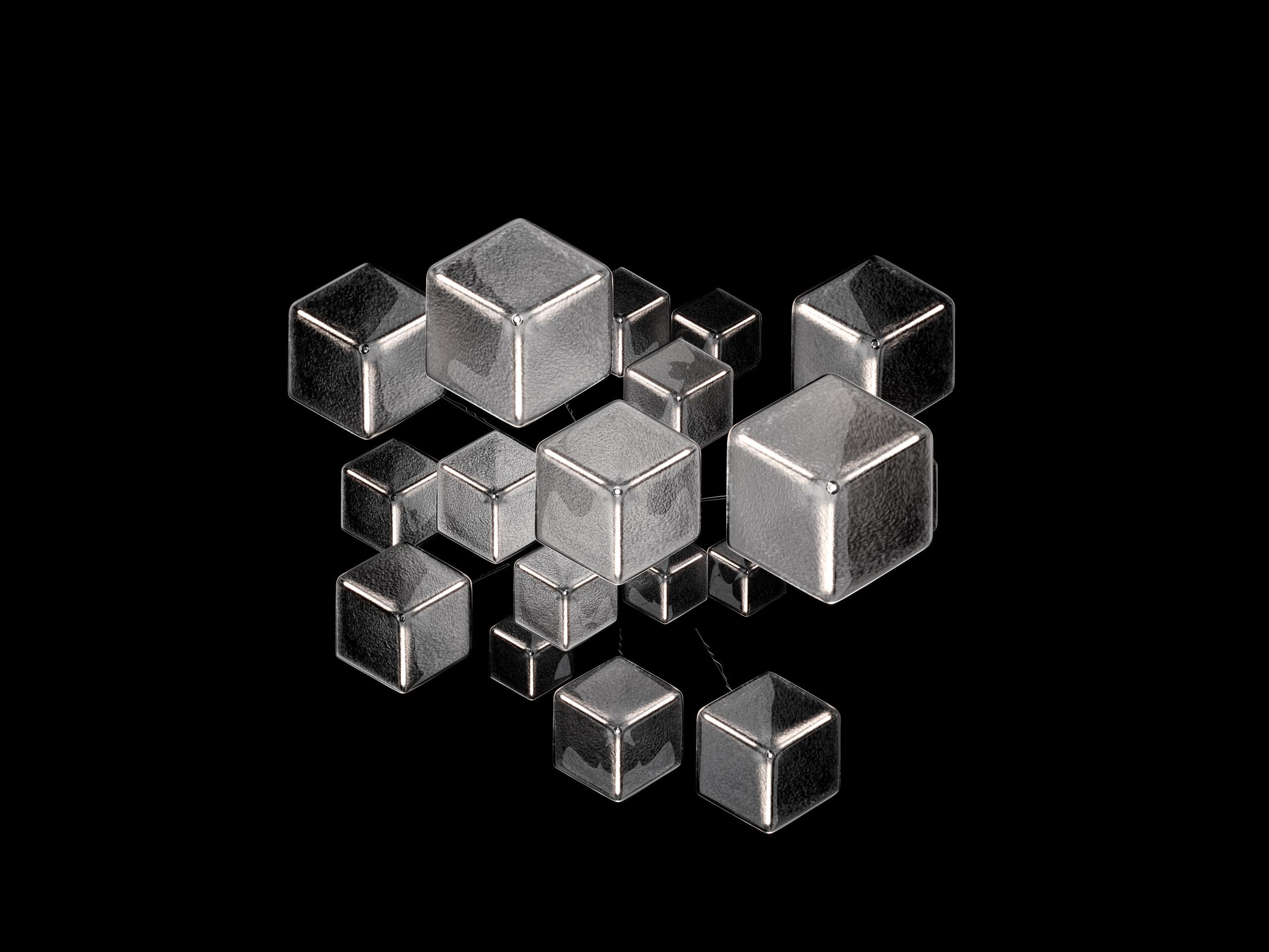 Венецианский Кристалл ручной работы подвесной светильник Barovier&Toso Webb ARCH-00018171 - Вид №3