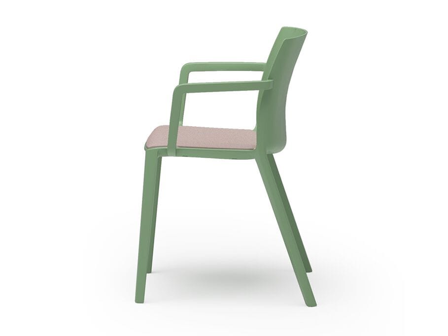 Штабелируемый садовый стул из полипропилена с подлокотниками SCHNEEWEISS interior MALDO 610 - 611 ARCH-00148303