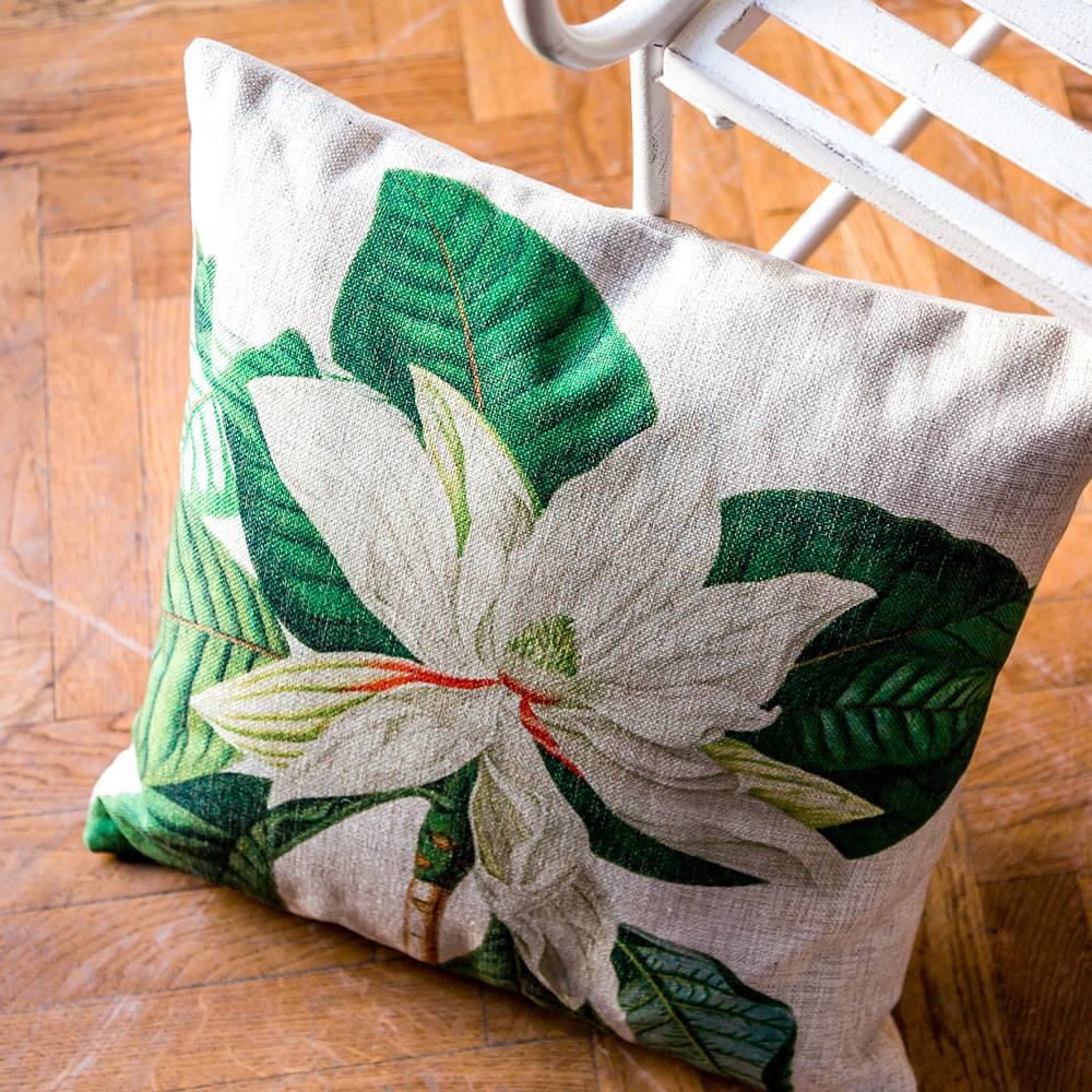 2718952 Интерьерная подушка «Цветочный перфоманс», версия 5 Object Desire  - Вид №1