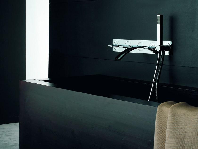 ZAZZERI Настенный комплект для ванны с ручным душем с тарелкой Moon sun-id-1377995 - Вид №1