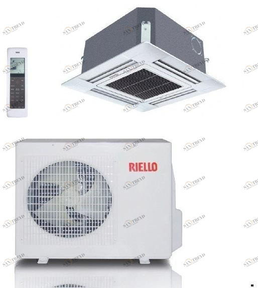 RIELLO Кассетный инверторный кондиционер с тепловым насосом Condizionamento sun-id-1378420