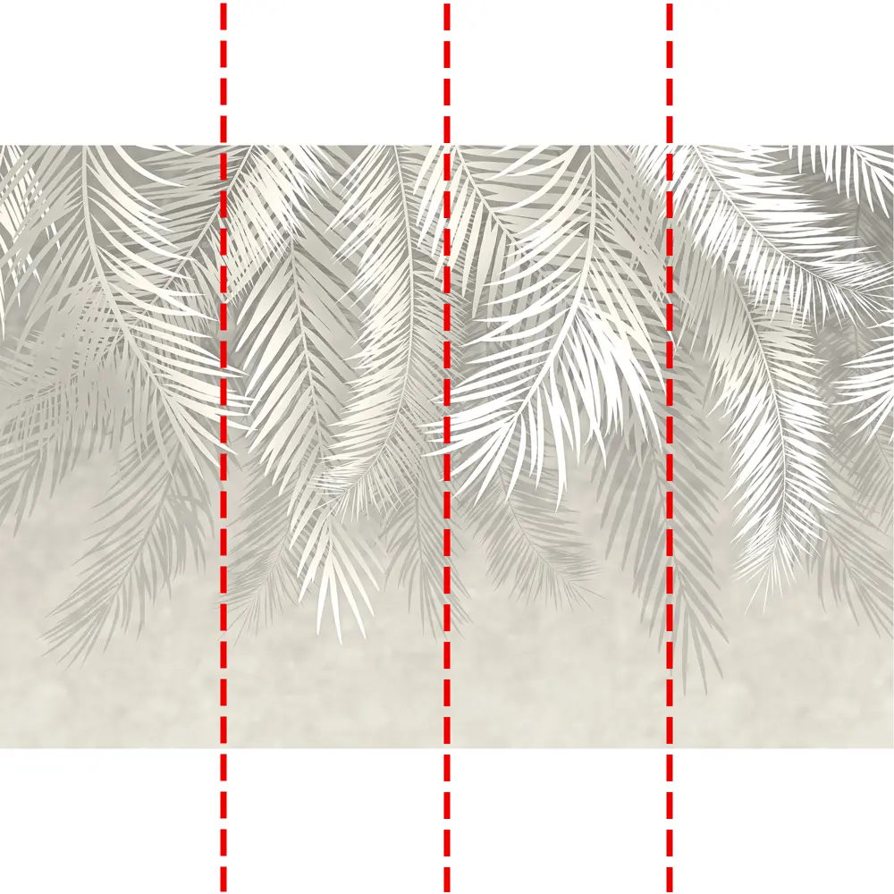 Фотообои Sand palm флизелиновые 400x270 см 10380-Л МОСКОВСКАЯ ОБОЙНАЯ ФАБРИКА Malex factory STLM-2033502 - Вид №2