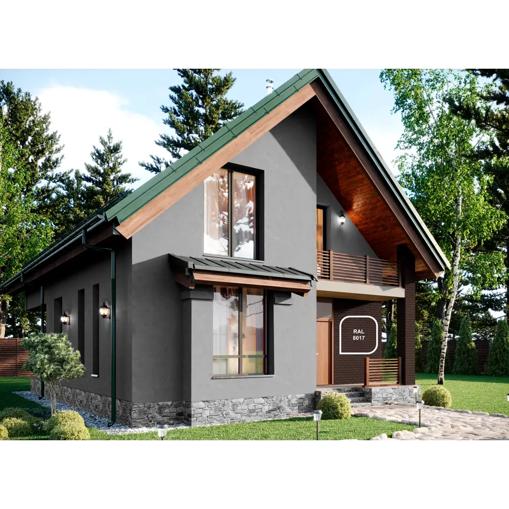 Jobi Siloxanfassad - фасадная краска с эффектом декоративной штукатурки 87003755 STLM-1531370 - Вид №8