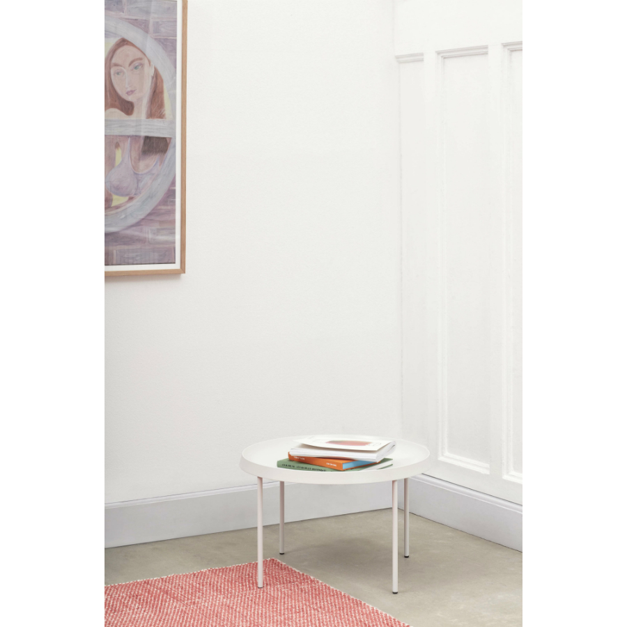 Столик кофейный Tulou, белый, Ø55х35 см Hay 930503 - Вид №1