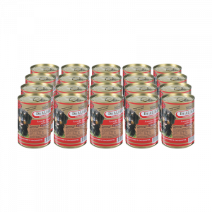 ПР0035361*20 Корм для собак Алдерс Гарант 80%рубленного мяса Говядина конс. 410г (упаковка - 20 шт) Dr. ALDER`s