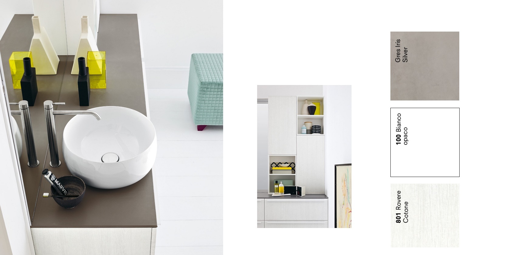 Мебель в ванну inka композиция #53 Arbi INKA53 - Вид №1