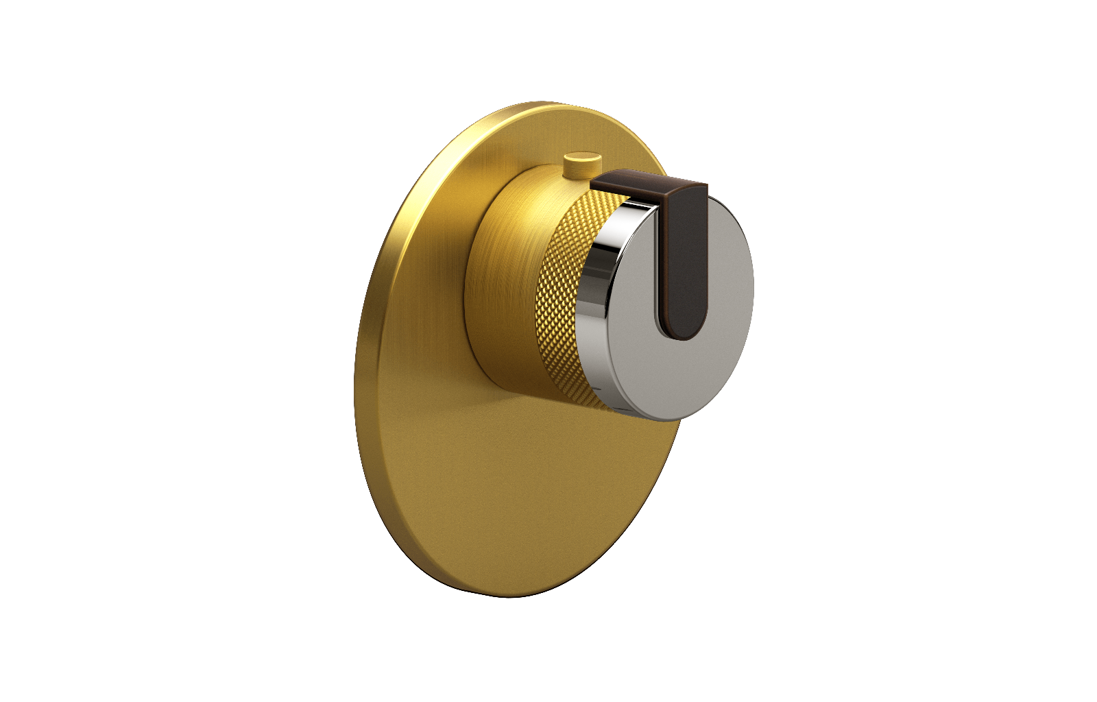 E-8027-R1PCE-L1OB-BAU-T Термостатический переключатель 3/4-Внешняя часть GRAFF MOD+