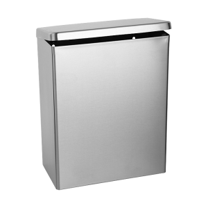 95240 Нержавеющее подвесное мусорное ведро с крышкой SANELA