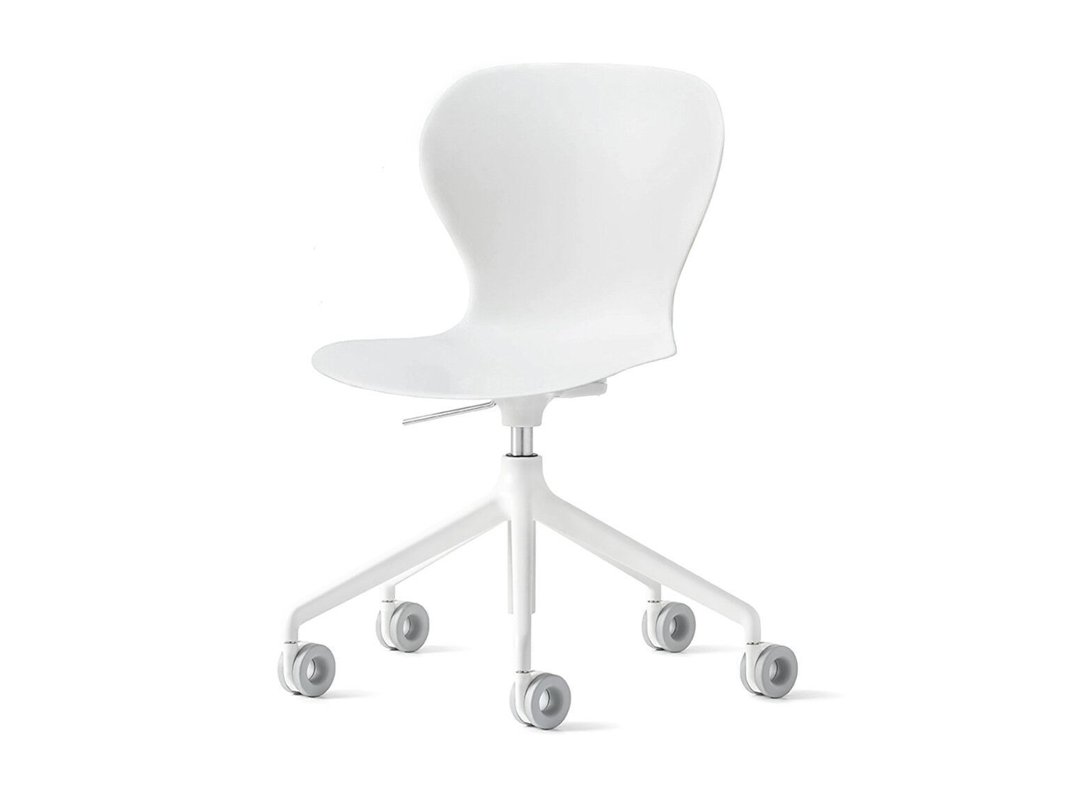 Регулируемое по высоте вращающееся кресло из полипропилена с колесами Connubia OPS! ARCH-00071802