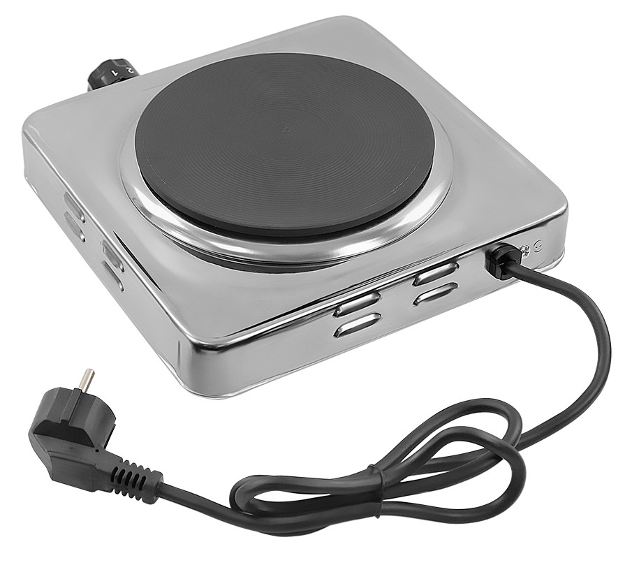 9096588 Плита компактная электрическая STINGRAY ST-HP3518B серебристый STDN-0126060 - Вид №4