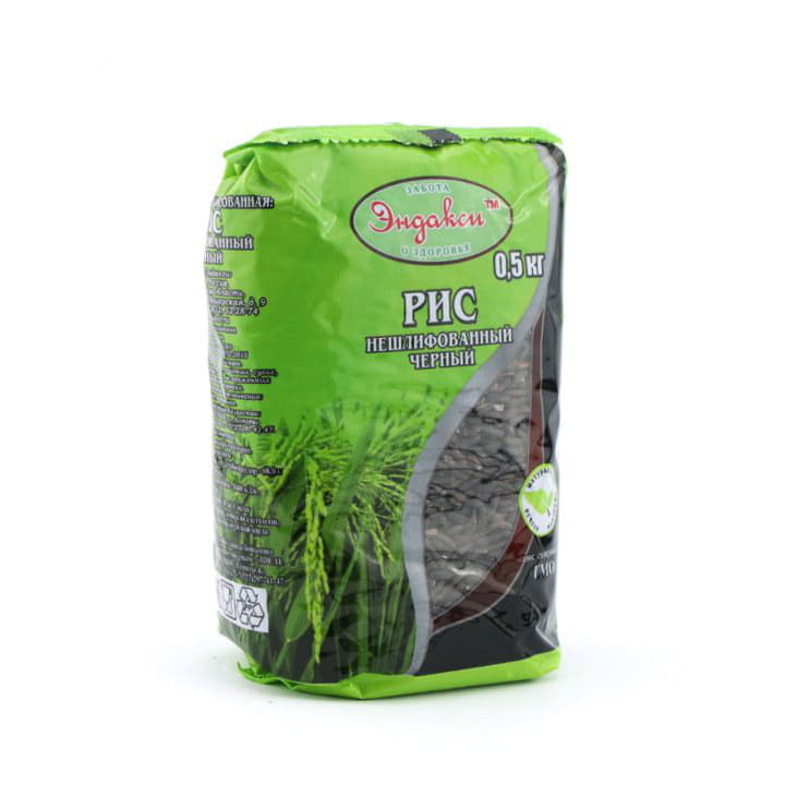 Рис чёрный нешлифованный Эндакси Santreyd 4572