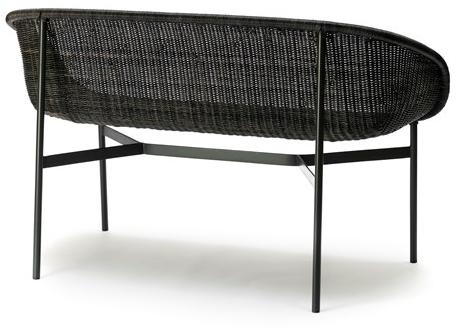 Feelgood Designs Скамья из ротанга со спинкой sun-id-1489410 - Вид №3