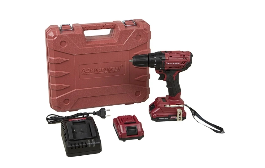 Дрель-шуруповерт Энергомаш ГАРАНТ ДШ1-20Л 5334559 STDN-0108493 - Вид №1