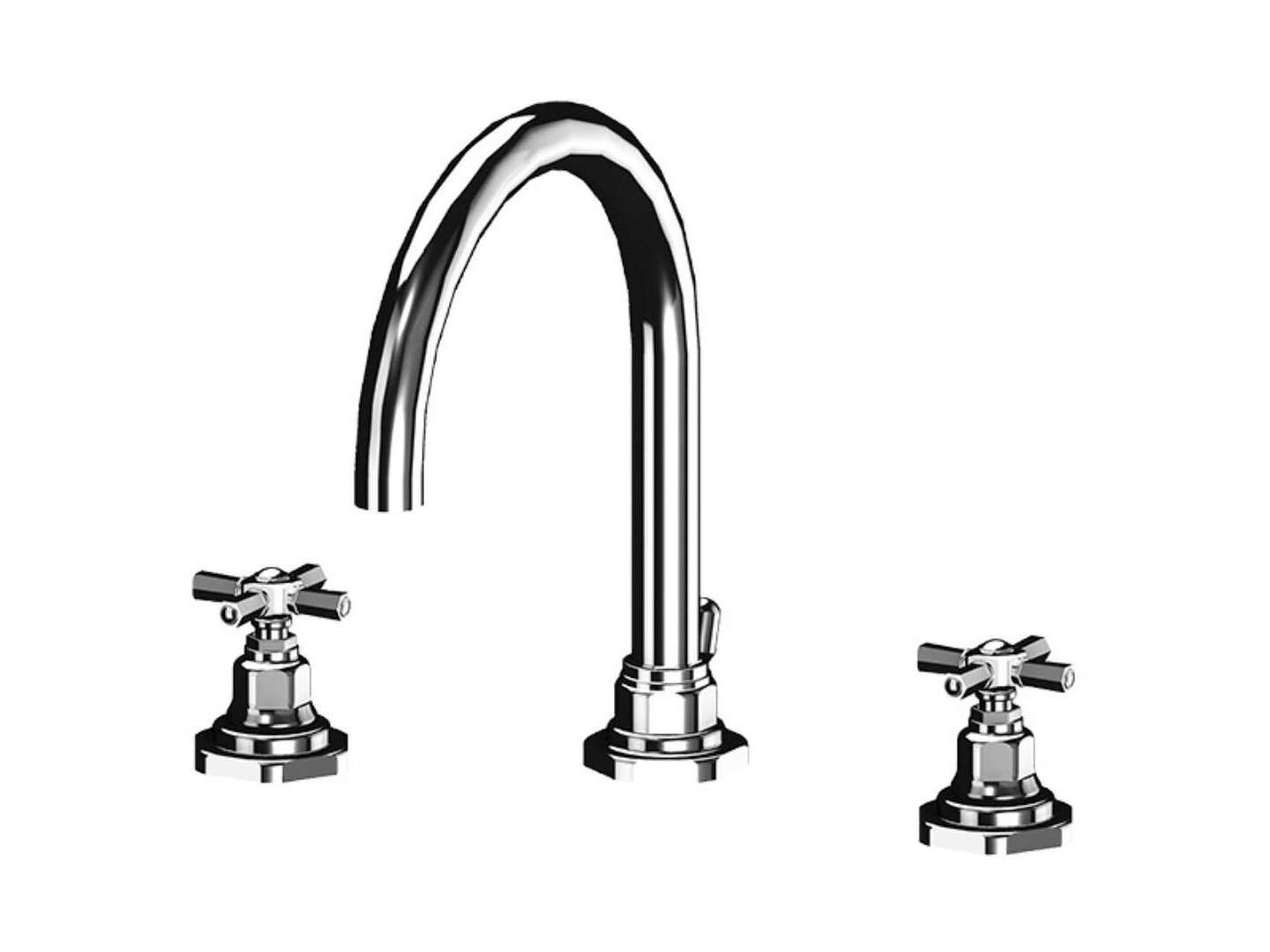 Смеситель для раковины с раздельными розетками GATTONI TRD ARCH-00088535